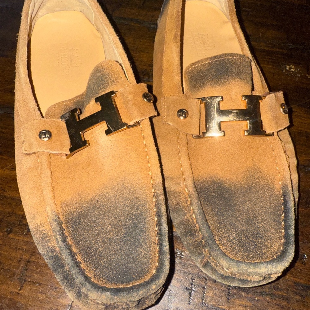 Hermes loafers 10 men’s